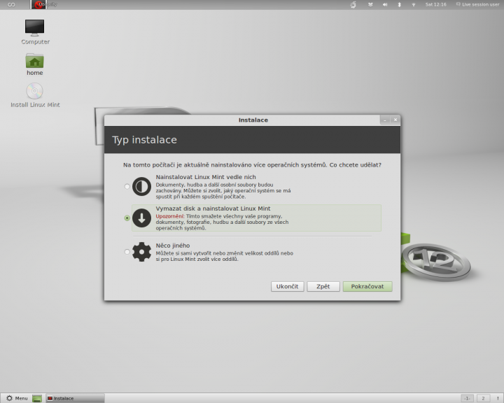 Linux Mint 12