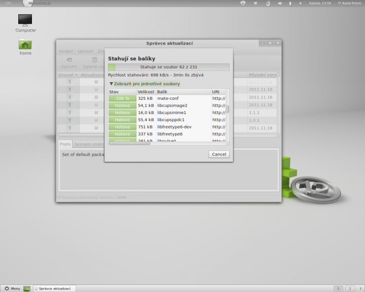 Linux Mint 12