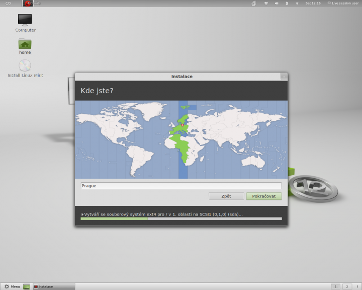 Linux Mint 12