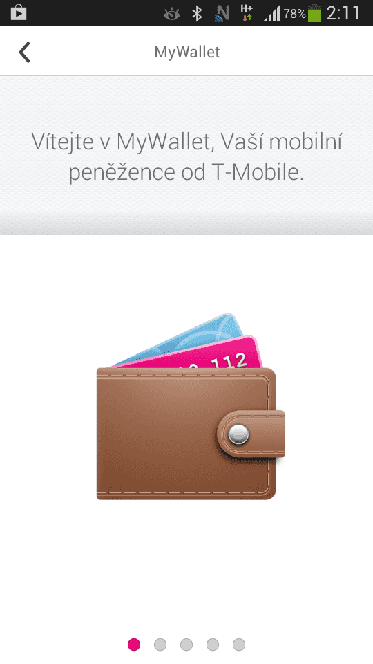 Testování NFC debetní karty ČSOB na bázi NFC SIM od T-Mobile (06/2014).