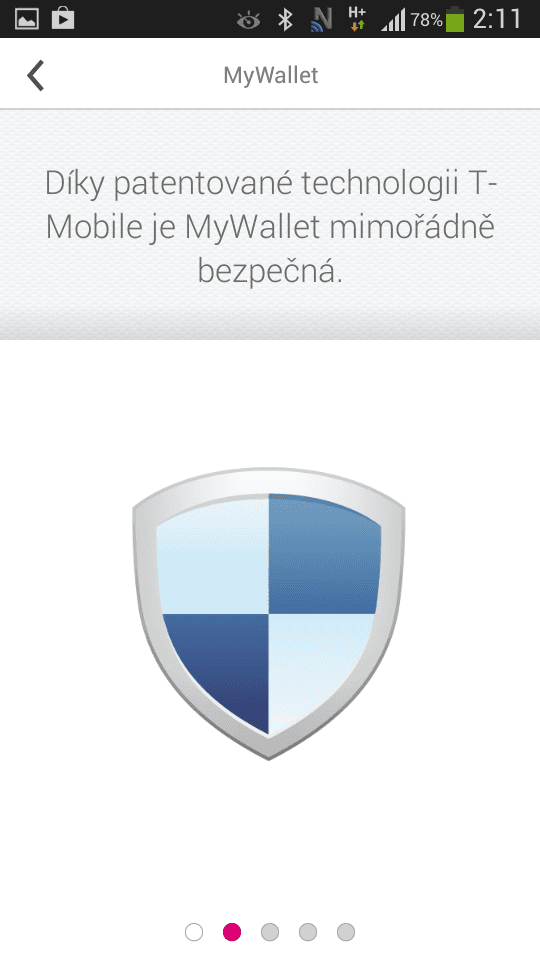 Testování NFC debetní karty ČSOB na bázi NFC SIM od T-Mobile (06/2014).