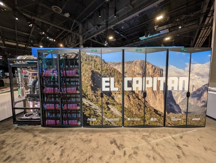 Superpočítač El Capitan od Hewlett Packard Enterprise (HPE)