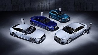 Náhledový obrázek - Hospodárné a výkonné: nové modely Audi Q5, A6, A7 a A8 ve verzích Plug-in-Hybrid