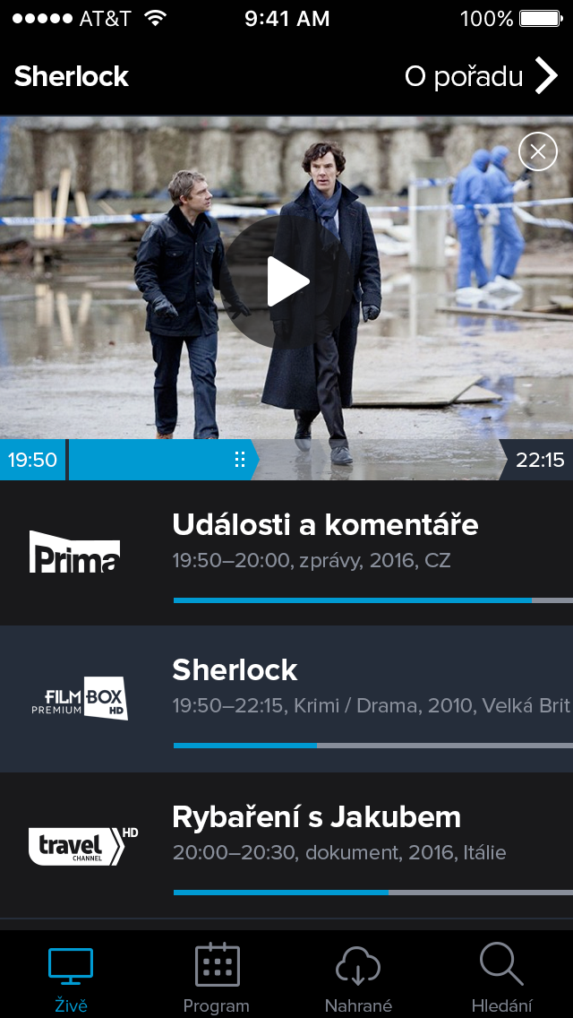 Aplikace 4NET.TV pro mobily