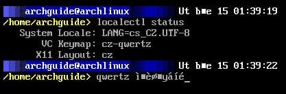 Arch: nastavení systémových parametrů