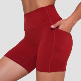 Dámské šortky Ignite Dark Red - GymBeam