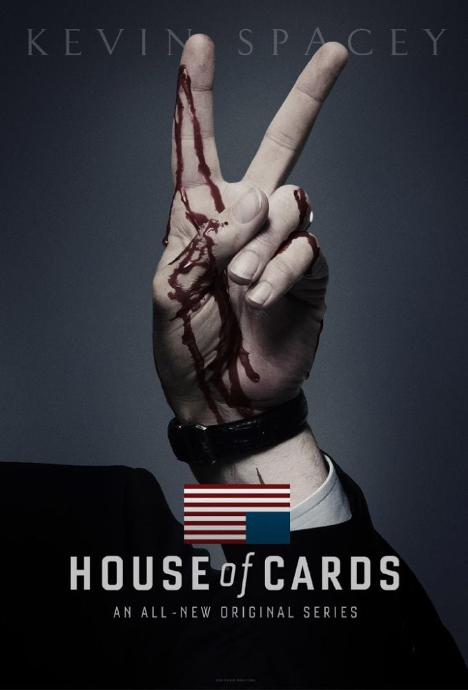 Na ČT2 právě běží třetí řada seriálu Dům z karet (House of Cards).