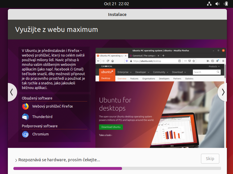 Ubuntu 21.10 Impish Indri