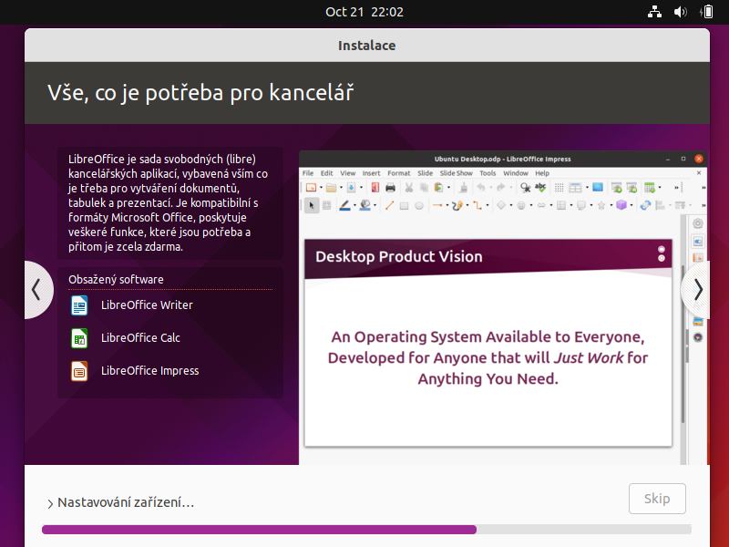 Ubuntu 21.10 Impish Indri