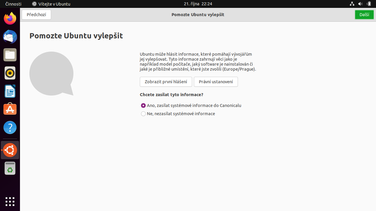 Ubuntu 21.10 Impish Indri