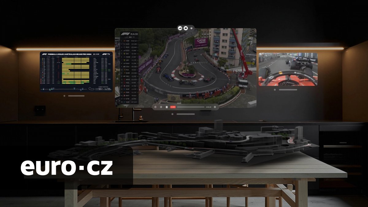 Verstappen a spol. přímo před vaším gaučem. Česká aplikace Lapz umožňuje sledování formule 1 v rozšířené realitě