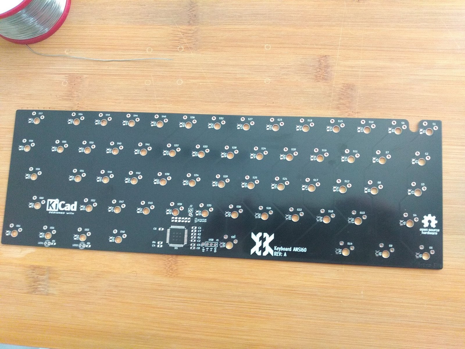 Stavba mechanické klávesnice