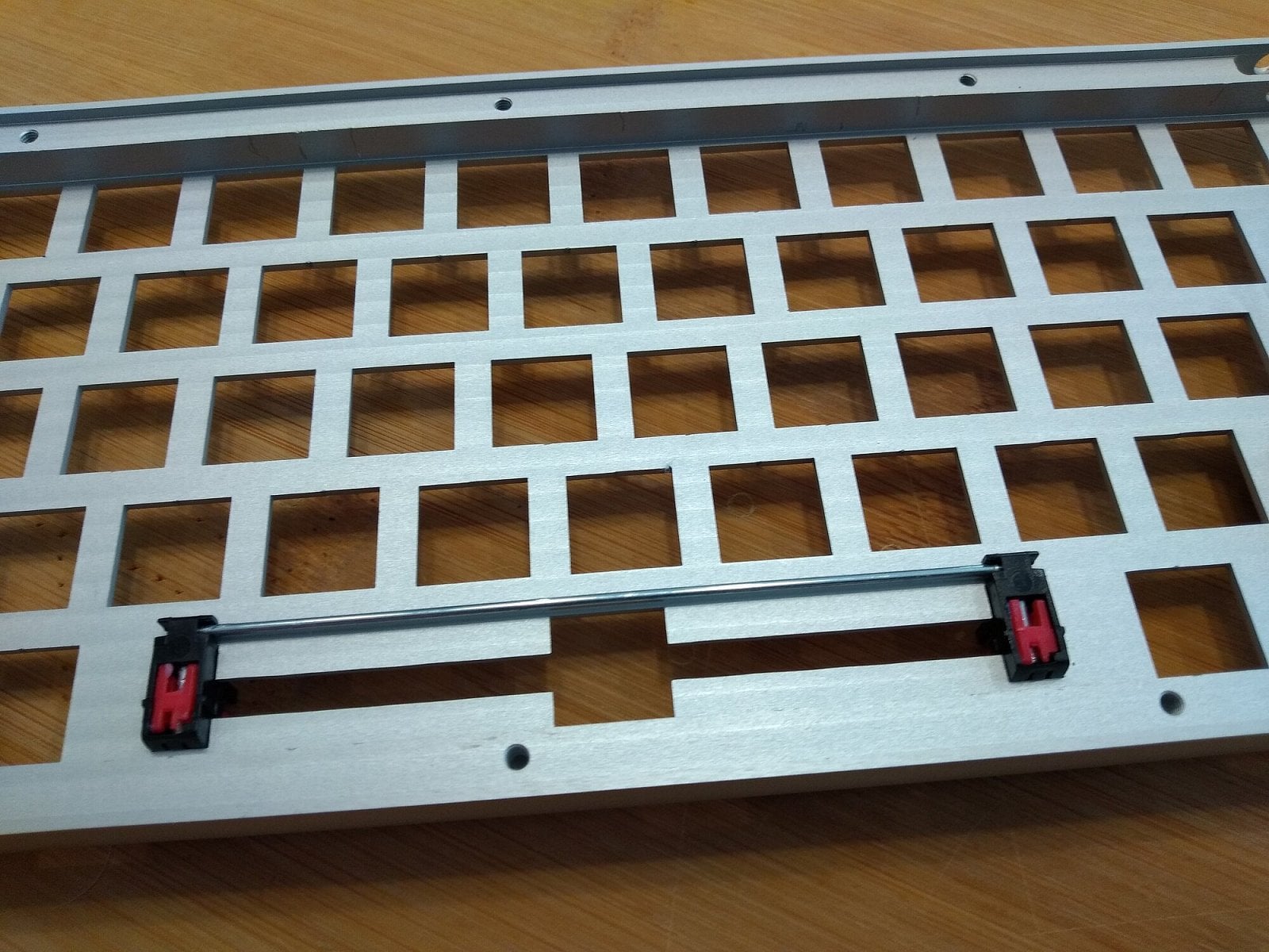 Stavba mechanické klávesnice