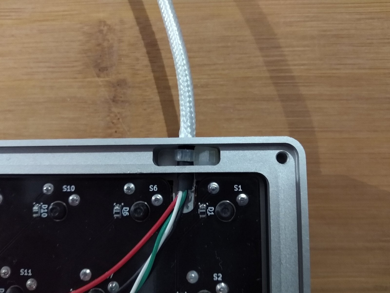 Stavba mechanické klávesnice