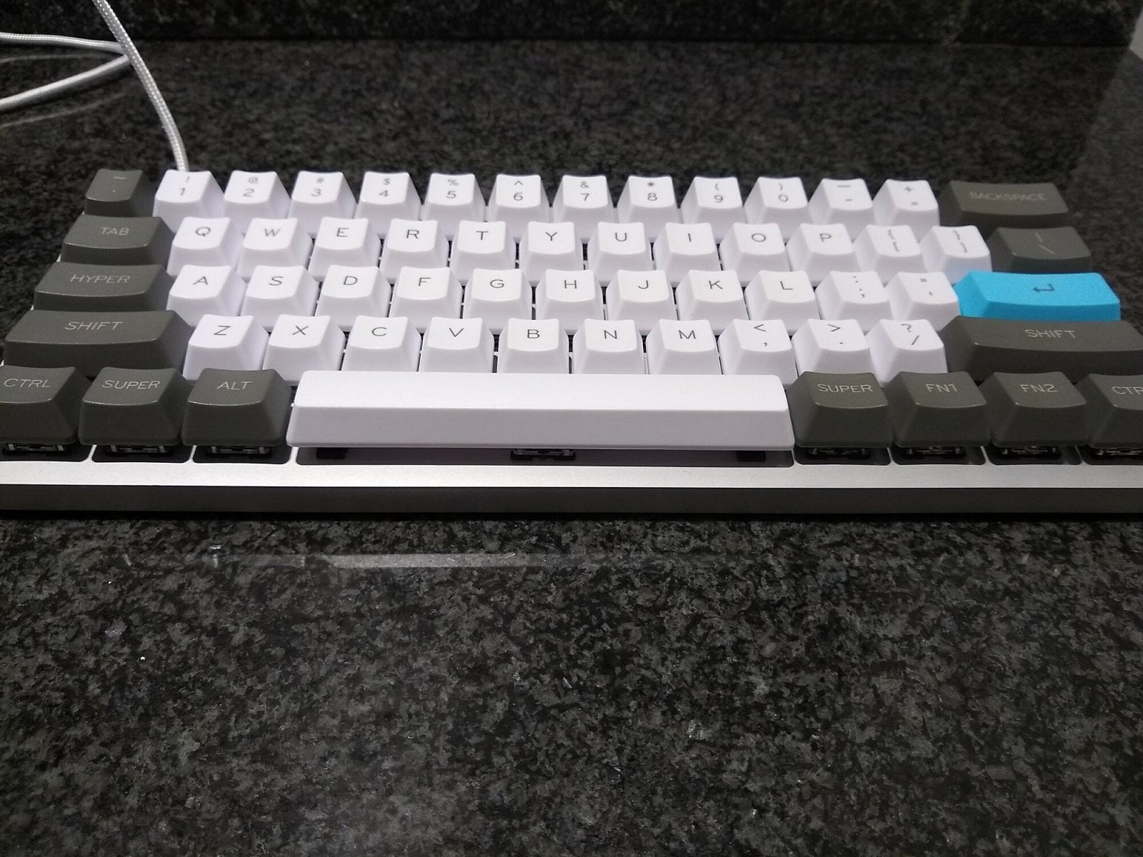 Stavba mechanické klávesnice