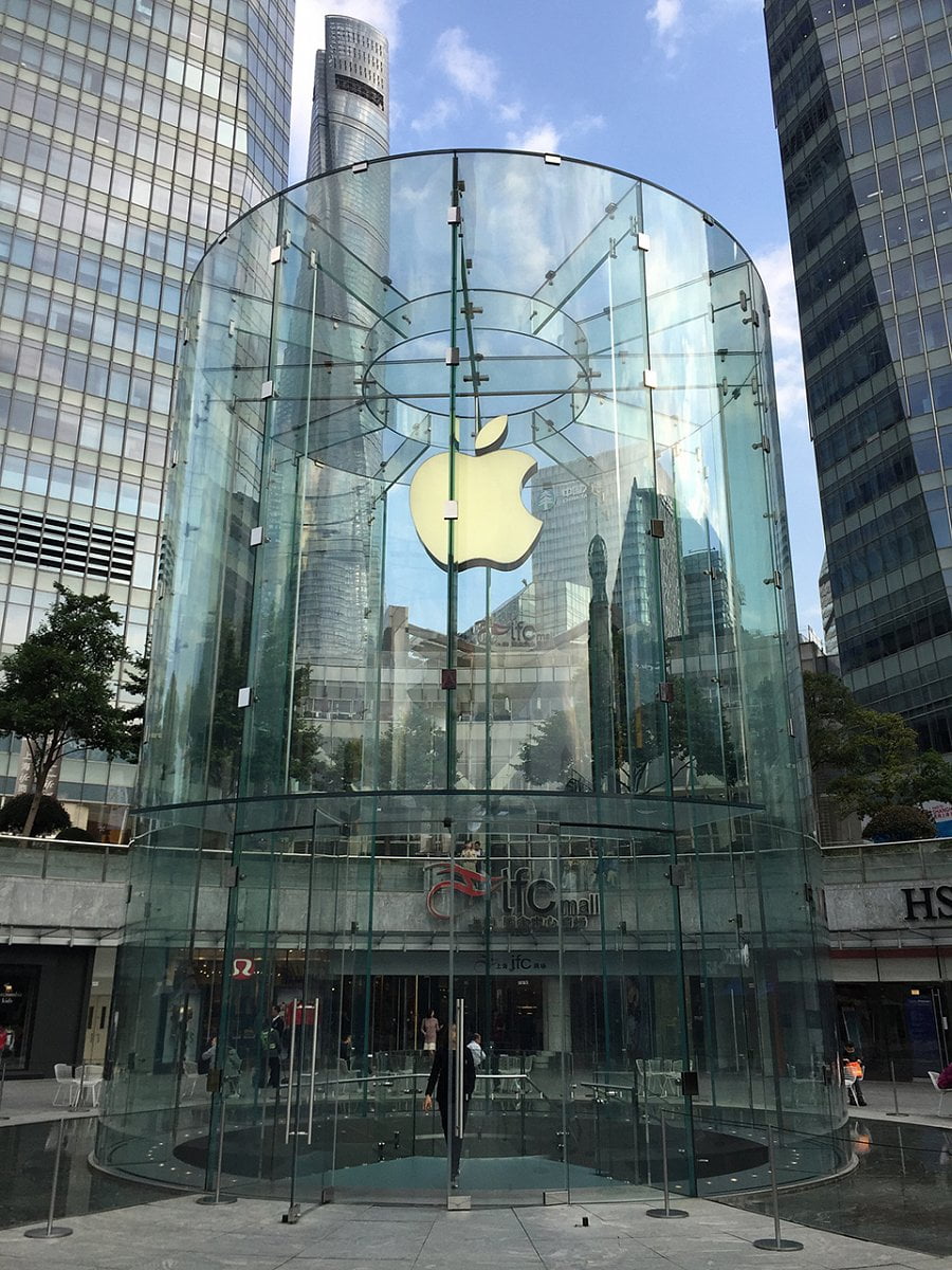 Apple Store na Pudongu v Šanghaji