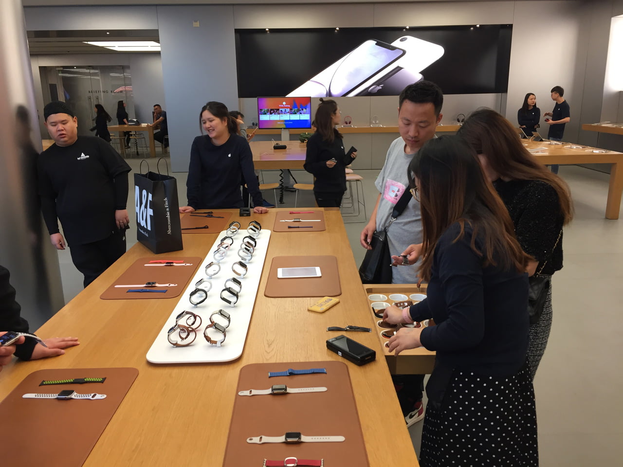 Apple Store na Pudongu v Šanghaji