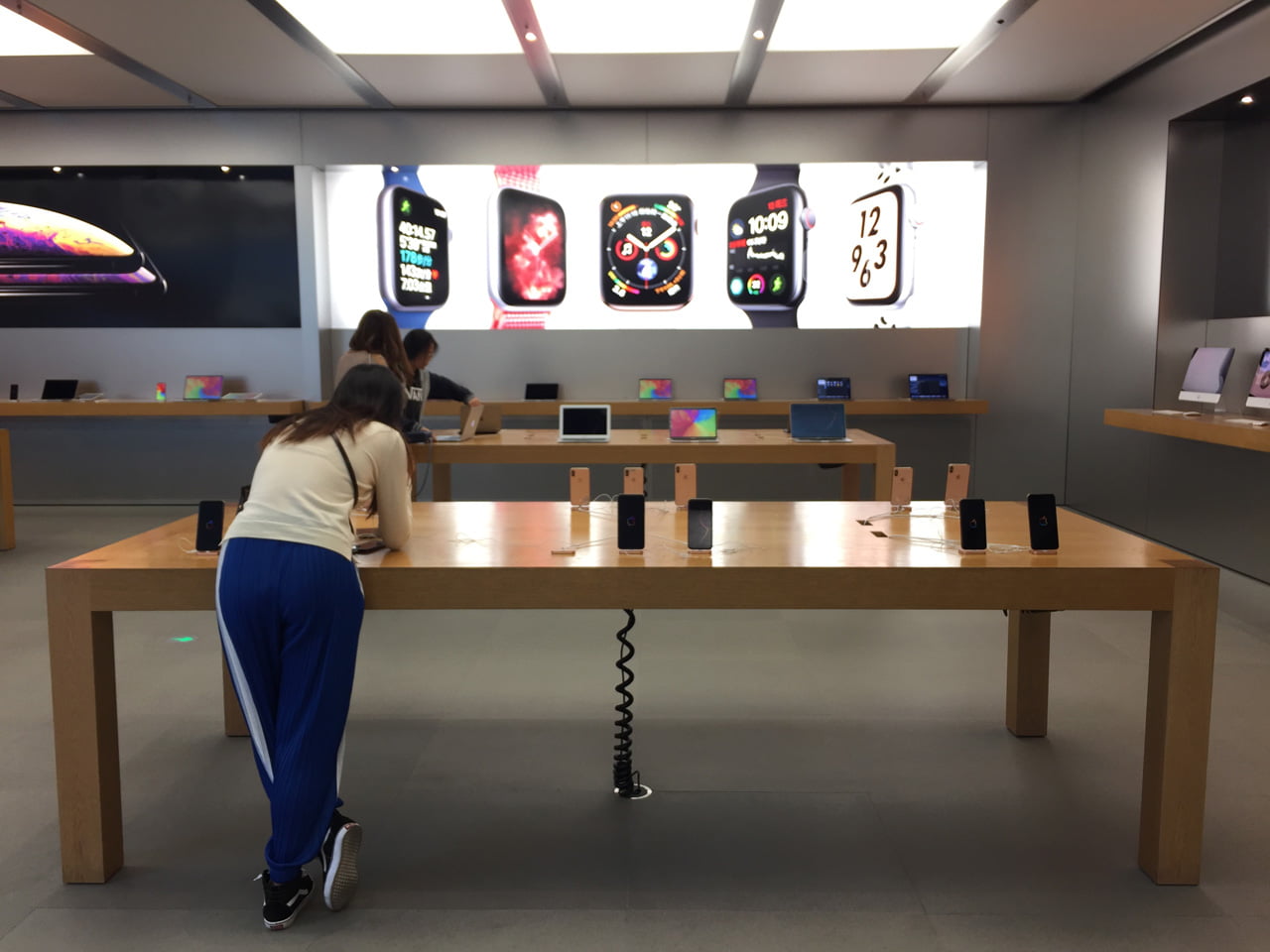 Apple Store na Pudongu v Šanghaji