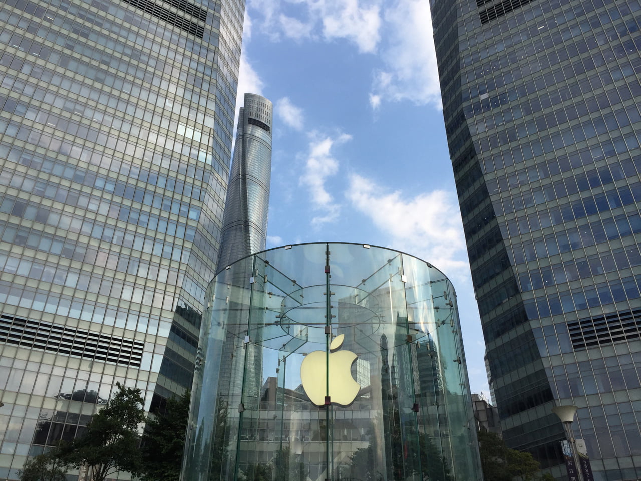 Apple Store na Pudongu v Šanghaji