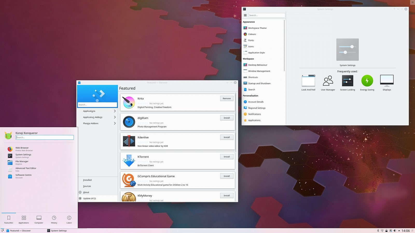 KDE Plasma 5.15.0