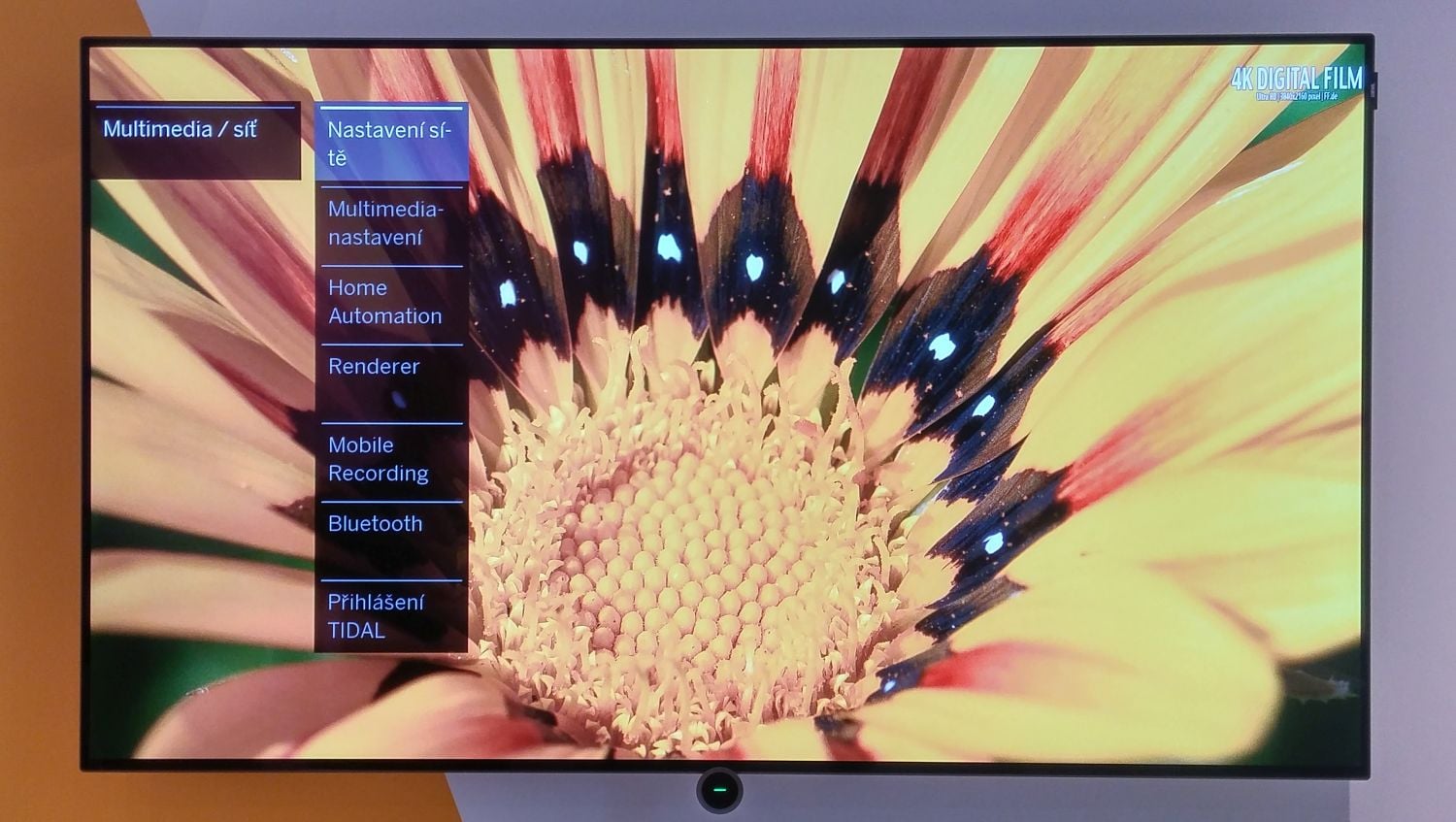 Loewe Bild 7 - menu nastavení