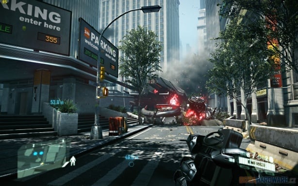 Crysis 2 v detailech 30 vysoké (high) detaily