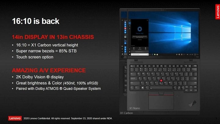 Lenovo ThinkPad X1 Nano obr3