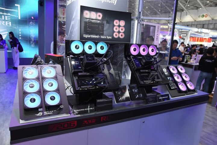Hardware Asusu vystavovaný na Computexu 2025