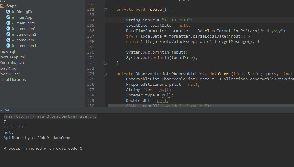 JavaFX: kontrola editačních polí