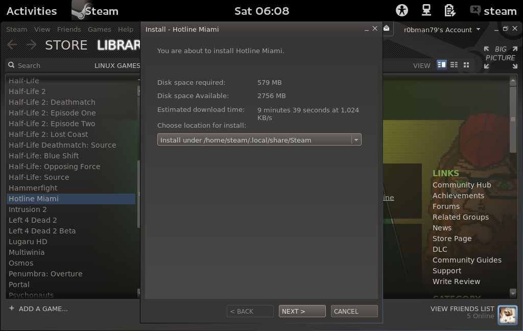 Instalace je záležitostí několika málo klepnutí myší.