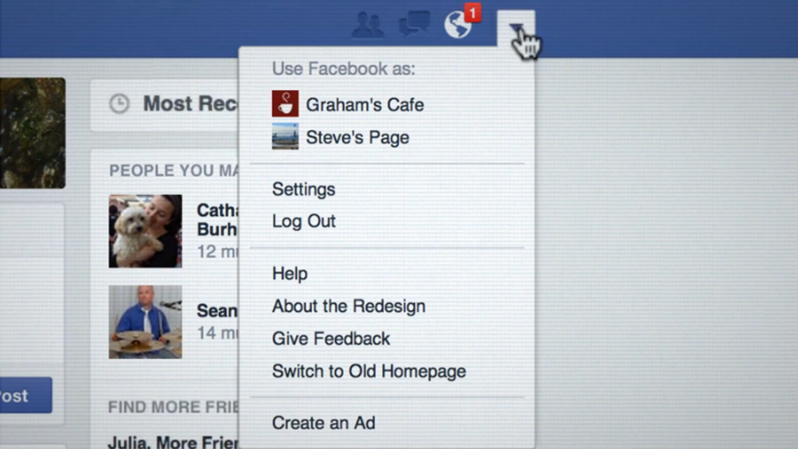 Facebook - nová podoba novinek