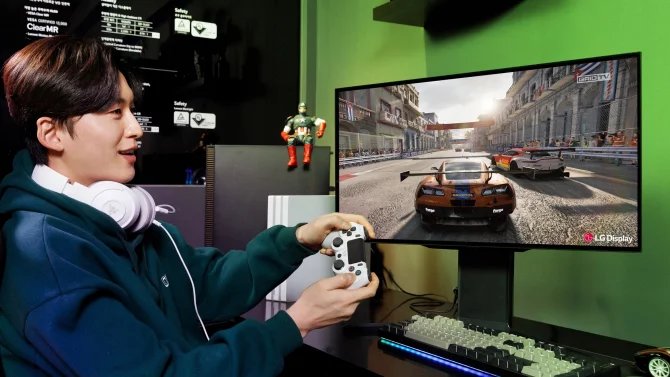 Herní monitor LG typu OLED (CES 2024)