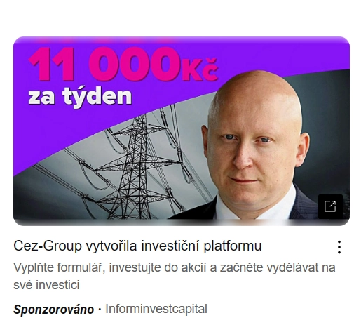 Podvodné reklamy na Youtube