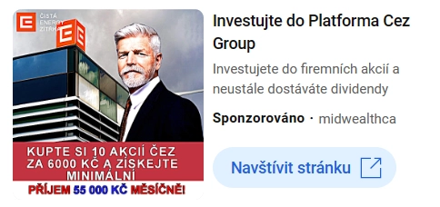 Podvodné reklamy na Youtube