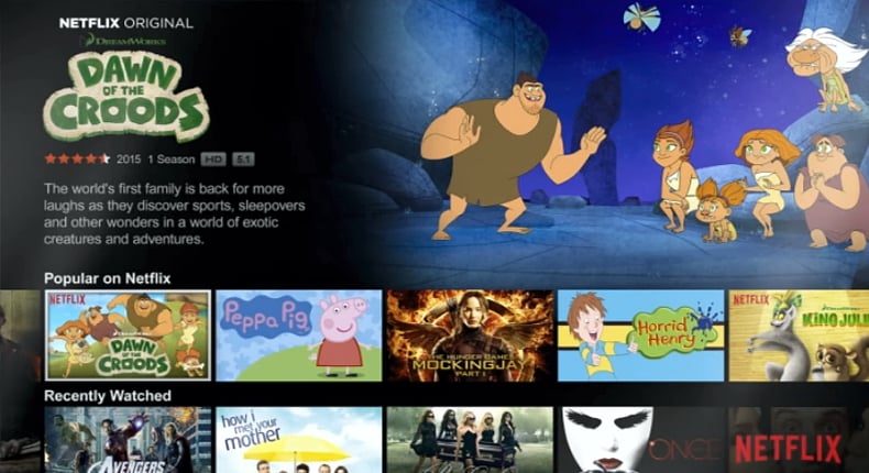 Vodafone Španělsko - videotéka Netflix