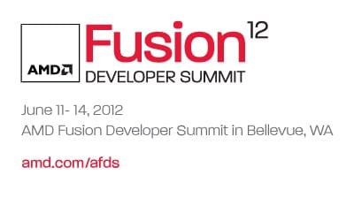 Konference AMD Fusion Developer Summit 2012