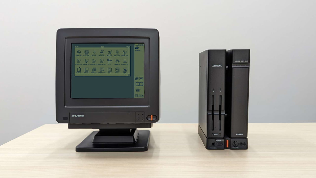 Monitor pro retro počítač X68000 Z2