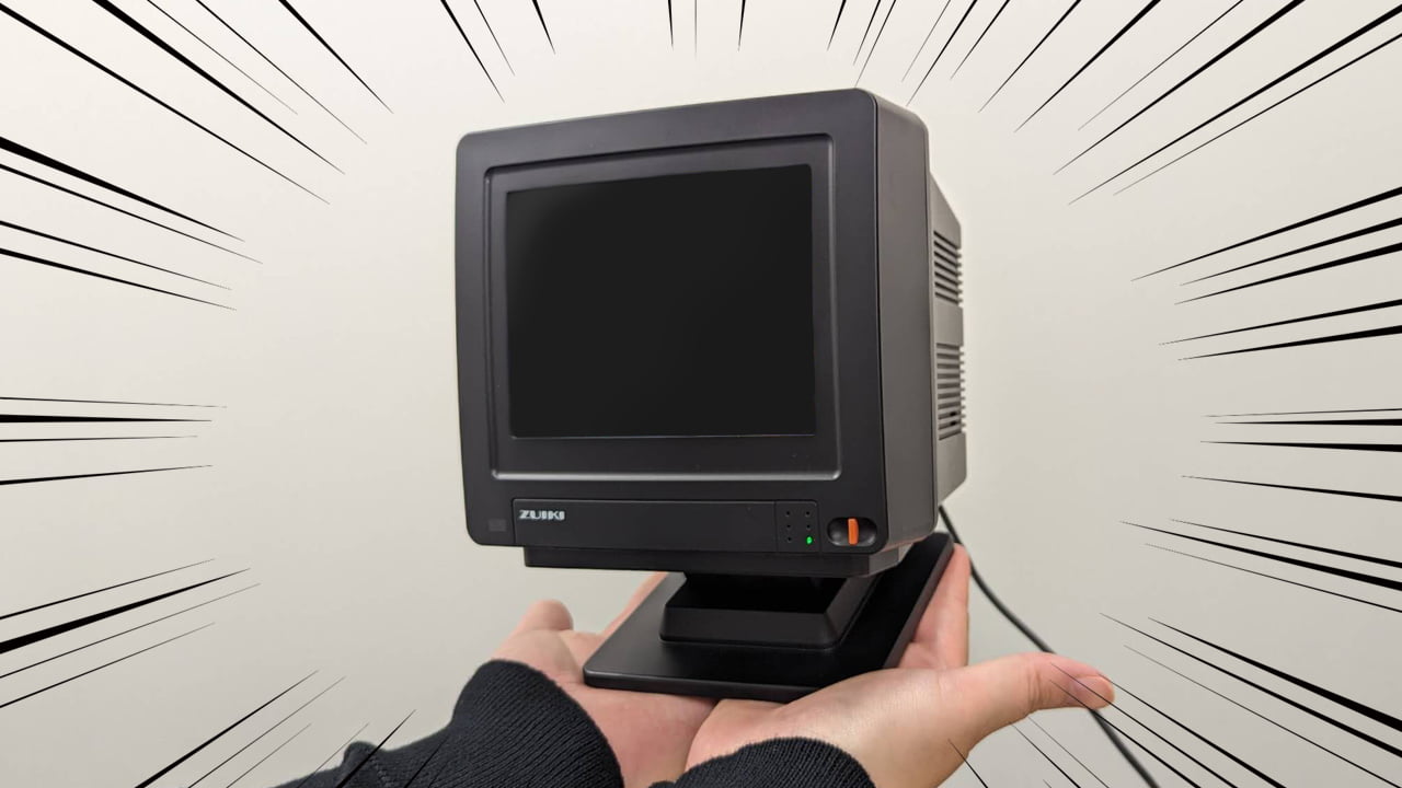 Monitor pro retro počítač X68000 Z2