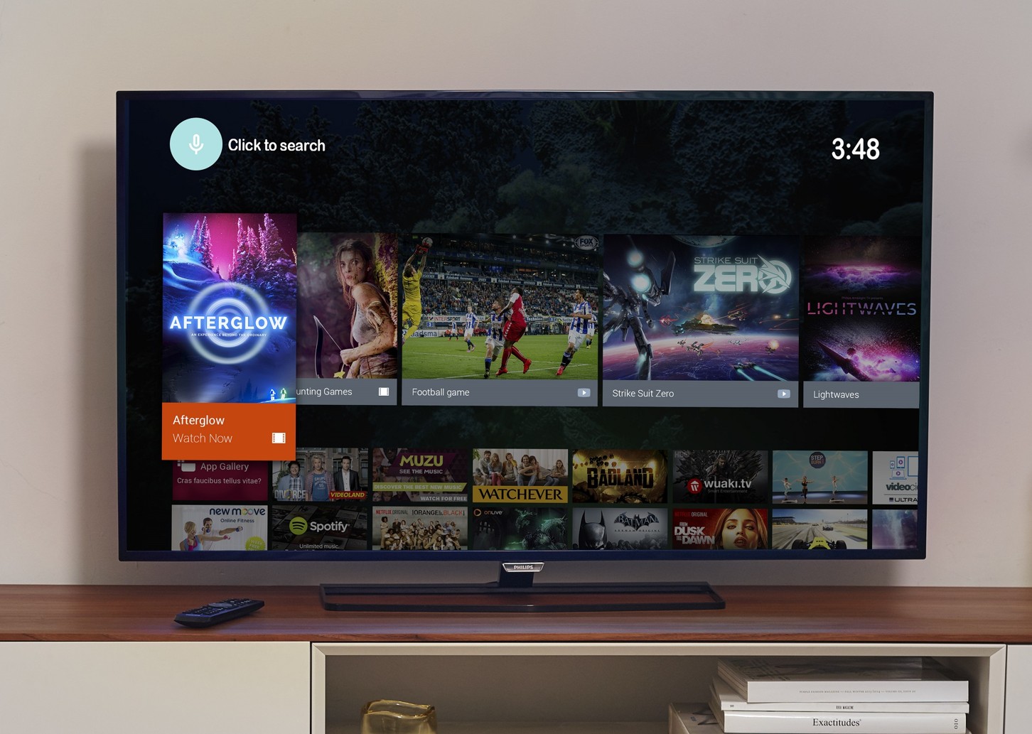 Operační systém Android TV v televizorech Philips (TP Vision)