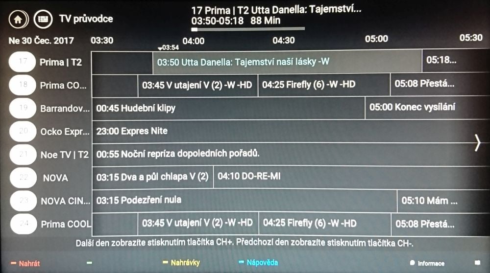 Philips 22PFS4232 - EPG