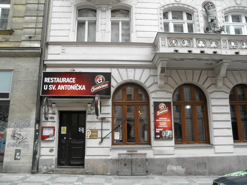 Restaurace u sv. Antoníčka, Praha 7