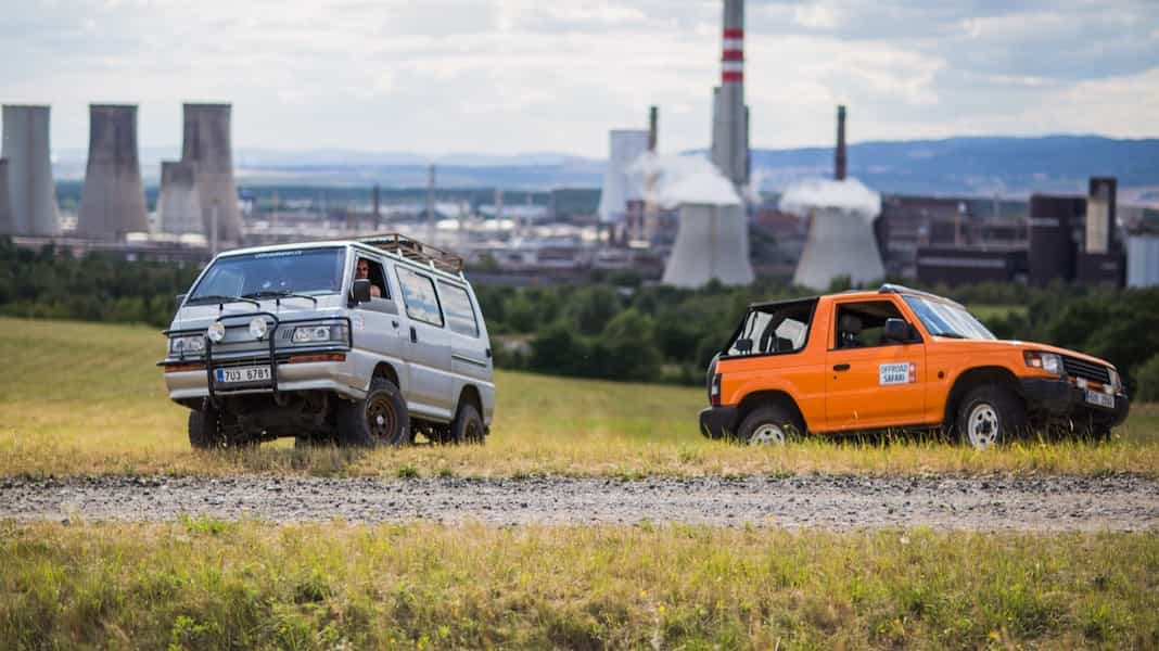 Off-roadem po uhelném Mostecku: Chmurné krásy českého severu