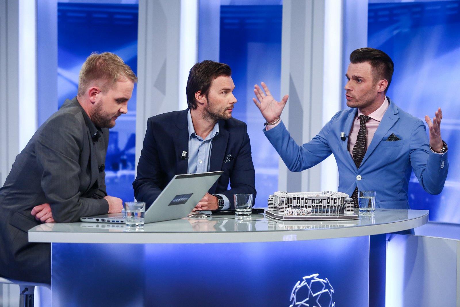 Leoš Mareš zavítal do studia Ligy mistrů na Primě Cool