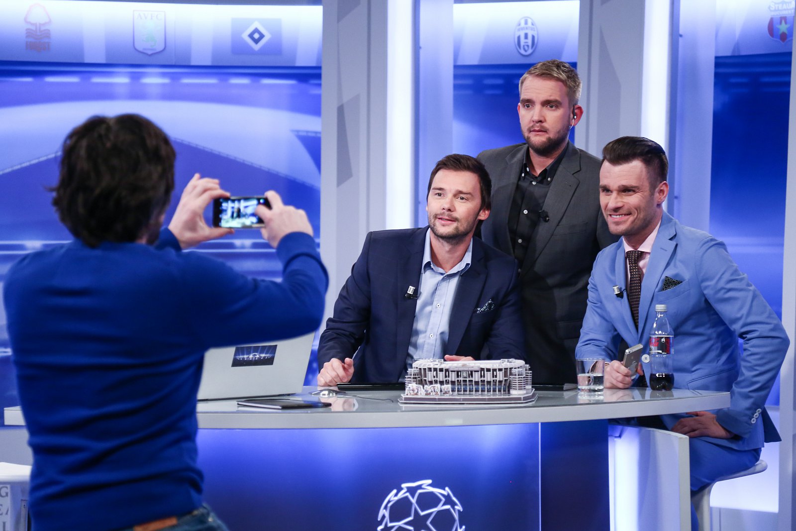 Leoš Mareš zavítal do studia Ligy mistrů na Primě Cool