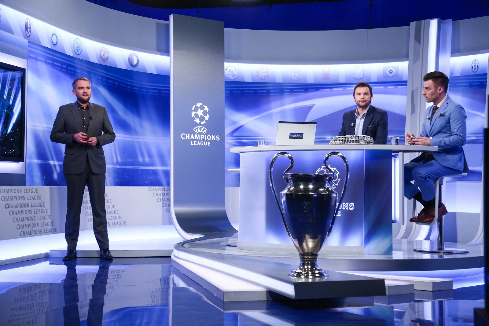 Leoš Mareš zavítal do studia Ligy mistrů na Primě Cool