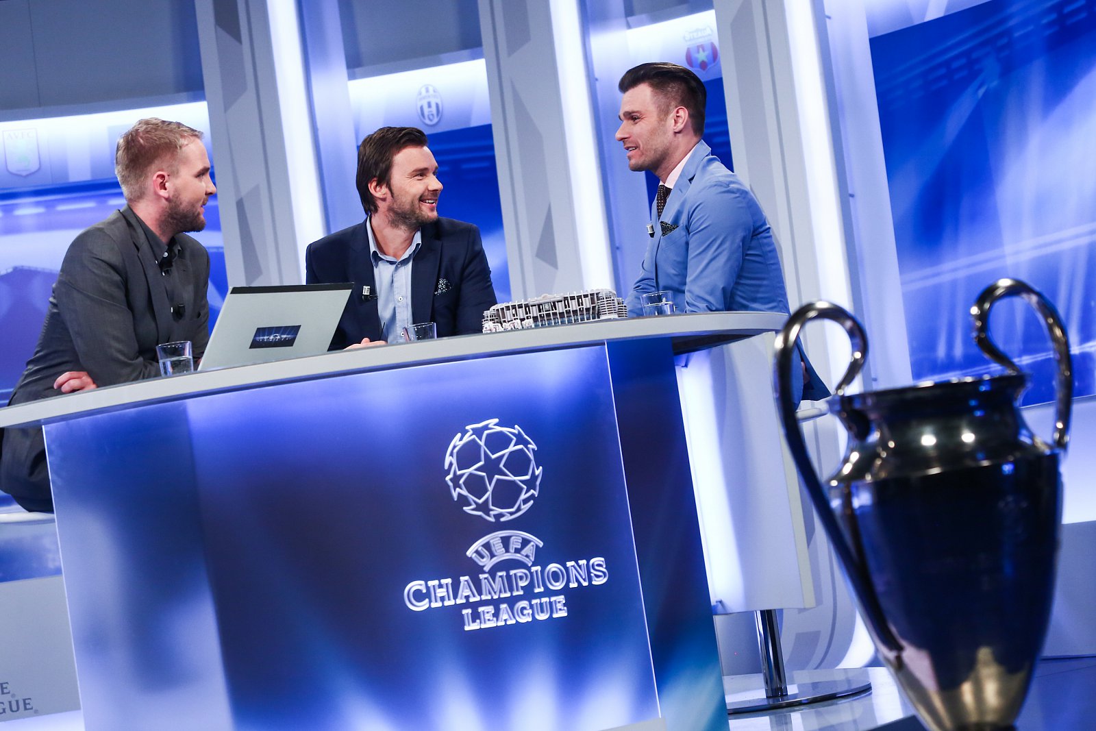 Leoš Mareš zavítal do studia Ligy mistrů na Primě Cool