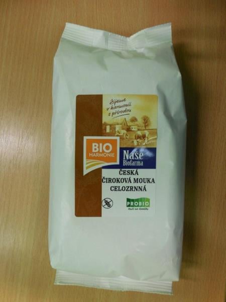 Výrobna PRO-BIO, Staré Město: BIO HARMONIE Naše Biofarma ČESKA ČIROKOVÁ MOUKA CELOZRNNÁ - výrobek obsahoval ve značném množství tropanové alkaloidy (atropin a skopalamin). Výrobek může vyvolat akutní zdravotní potíže zejména u citlivých jedinců.