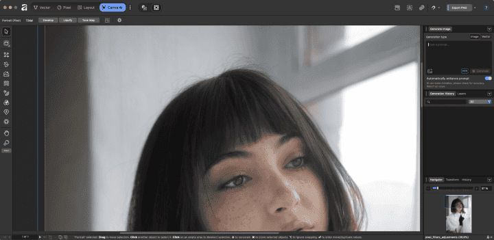 Autor: Matěj Vlk Aplikace Affinity