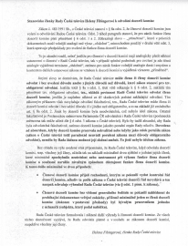 Právní argumentace k odvolání dozorčí komise Rady ČT, která byla přílohou zápisu z jednání 14. července 2010.