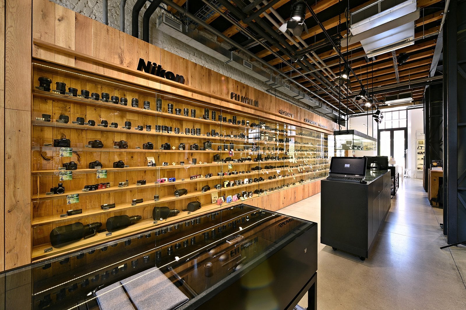 Showroom společnosti Megapixel v pražských Holešovicích